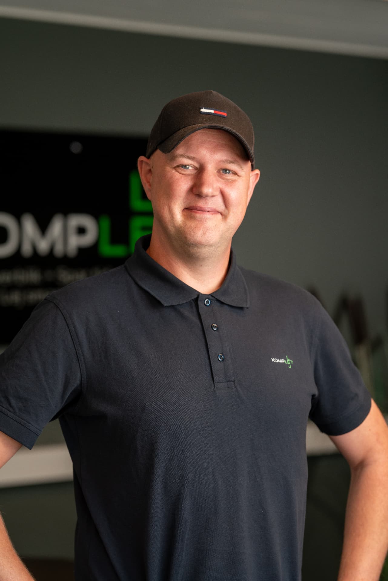 Michael Bæk, Back Office hos Komplet Lej